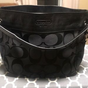 Coach Zoe Signature C Tote in Black